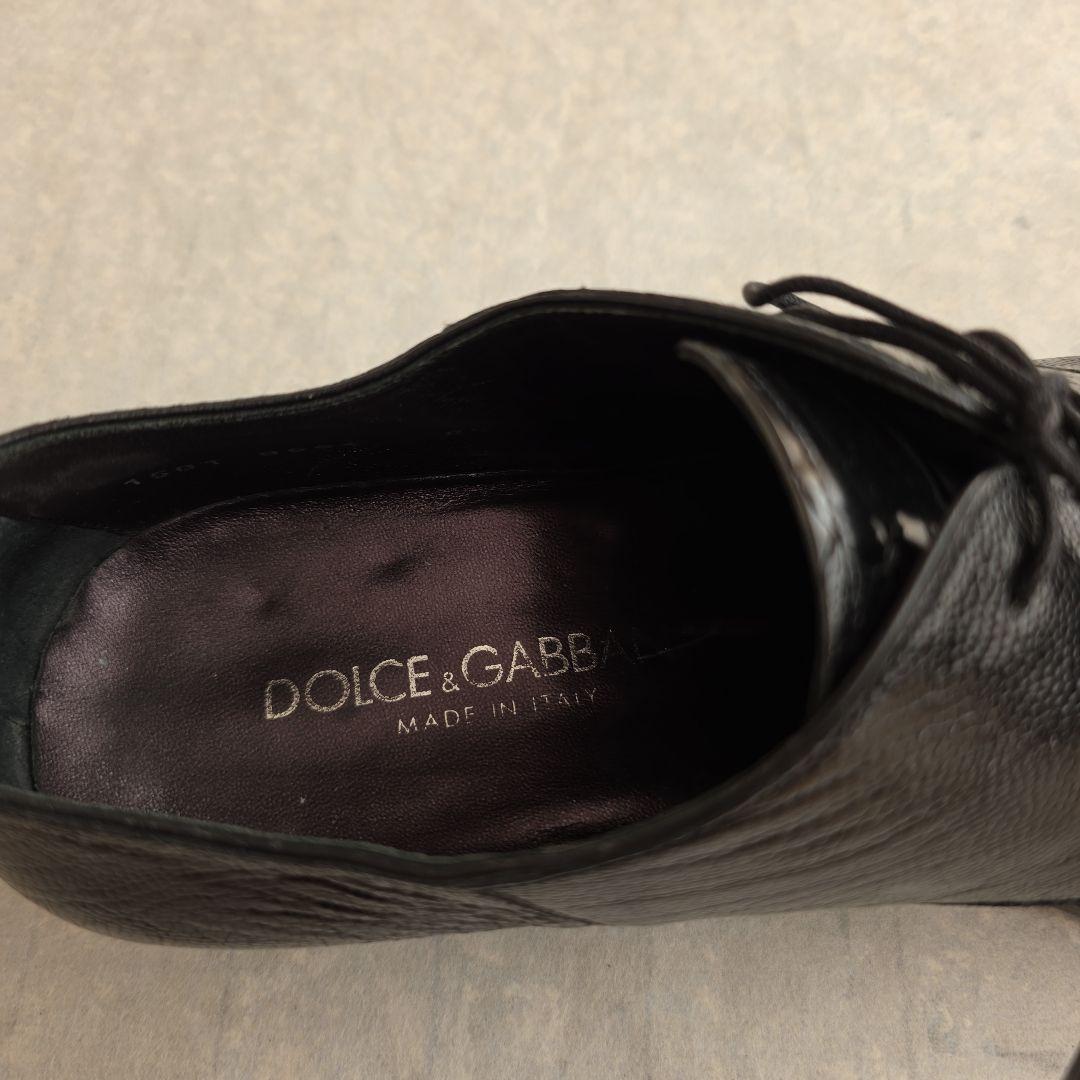 ドルチェ&ガッバーナ　オーストレッグ レザー ドレスシューズ　8 1/2