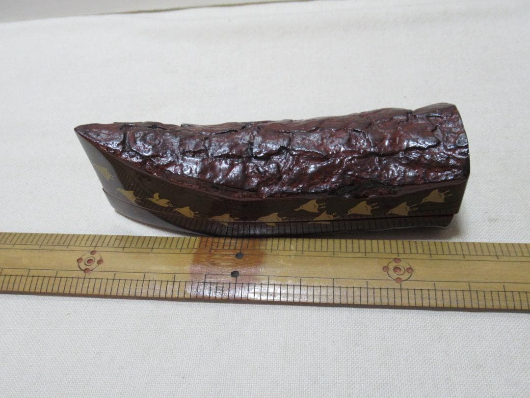 まあちゃん　茶道具　舟香合　又玅斎好　宗廣造　共箱