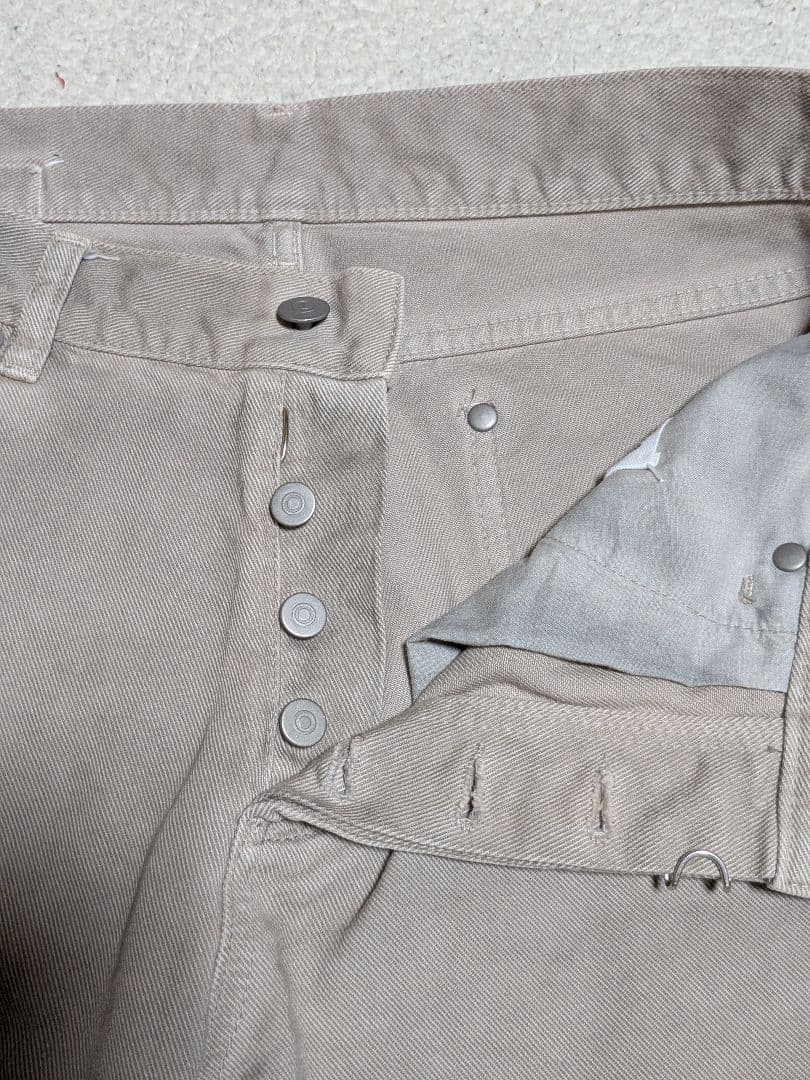 Maison Margiela ペイント グレージュ デニム