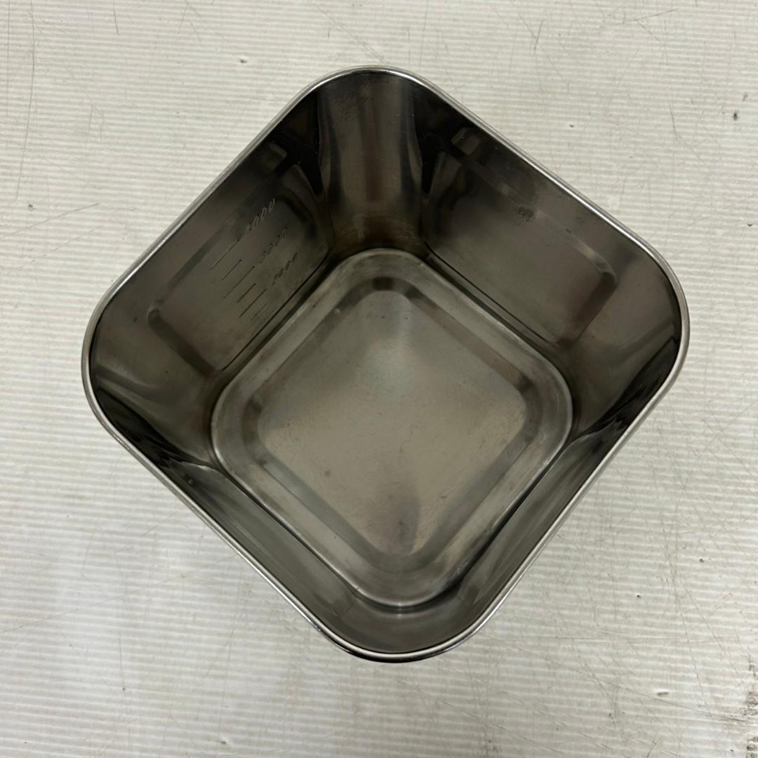 ユキワ 深型キッチンポット ③ ４個セット 蓋あり SIZE18 N0611