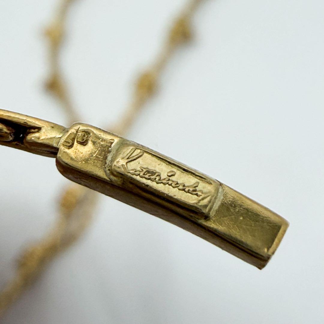 クチンスキー ヴィンテージ ネックレス K18 ダイヤモンド