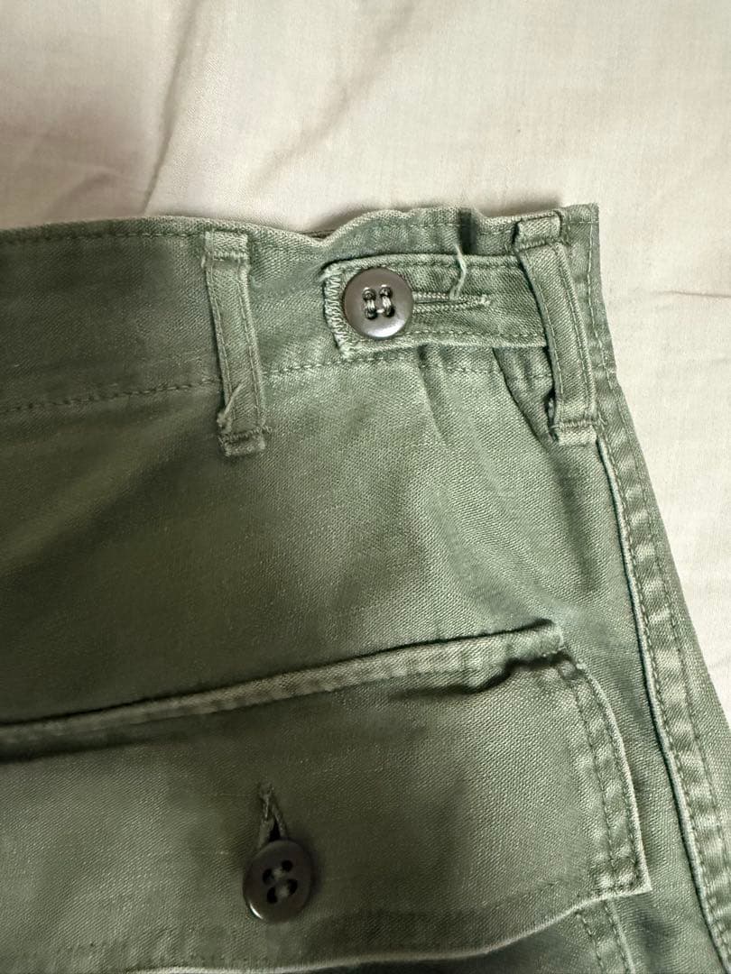 50s usarmy ベイカーパンツ ボタンフライ