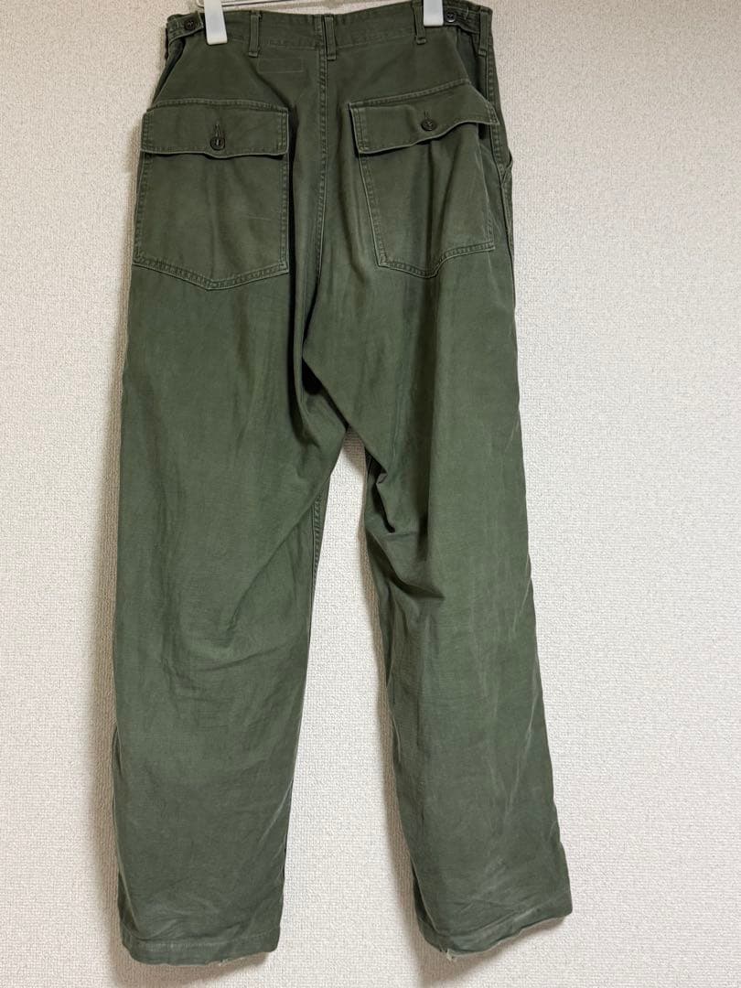 50s usarmy ベイカーパンツ ボタンフライ