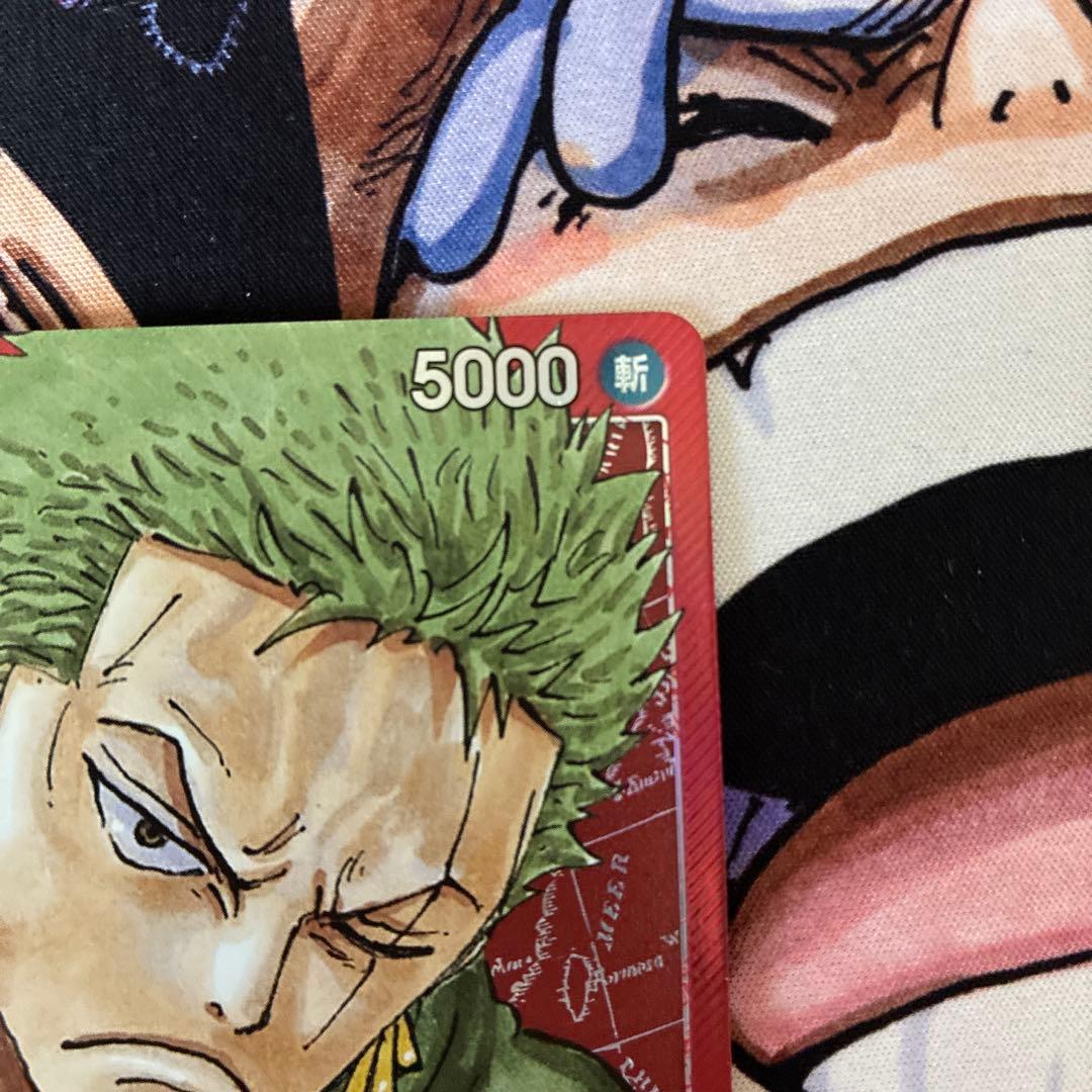 よ*!様 【美品】ロロノア・ゾロ L リーダーパラレル リーパラ OP01-00