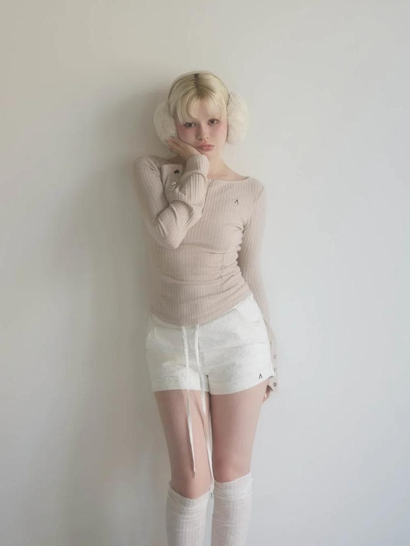 【未使用】ANDMARY / Dorothy heart tops