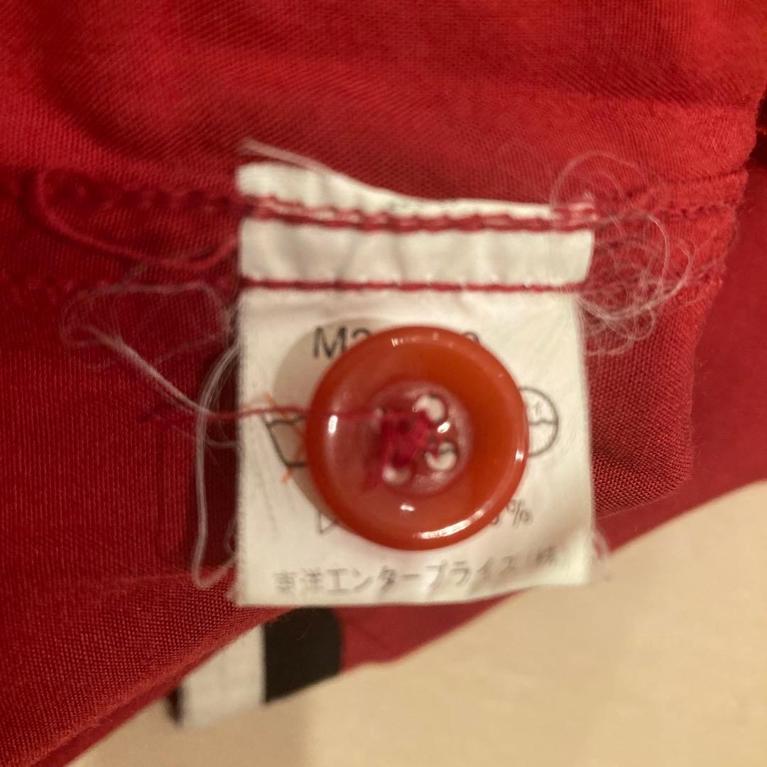 Style eyesボーリングシャツ　Gavette 半袖シャツ 赤