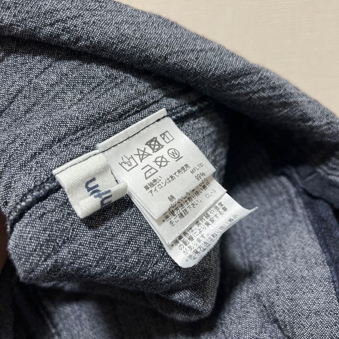 希少Plantationプランテーションインディゴ羽織りワンピース◯