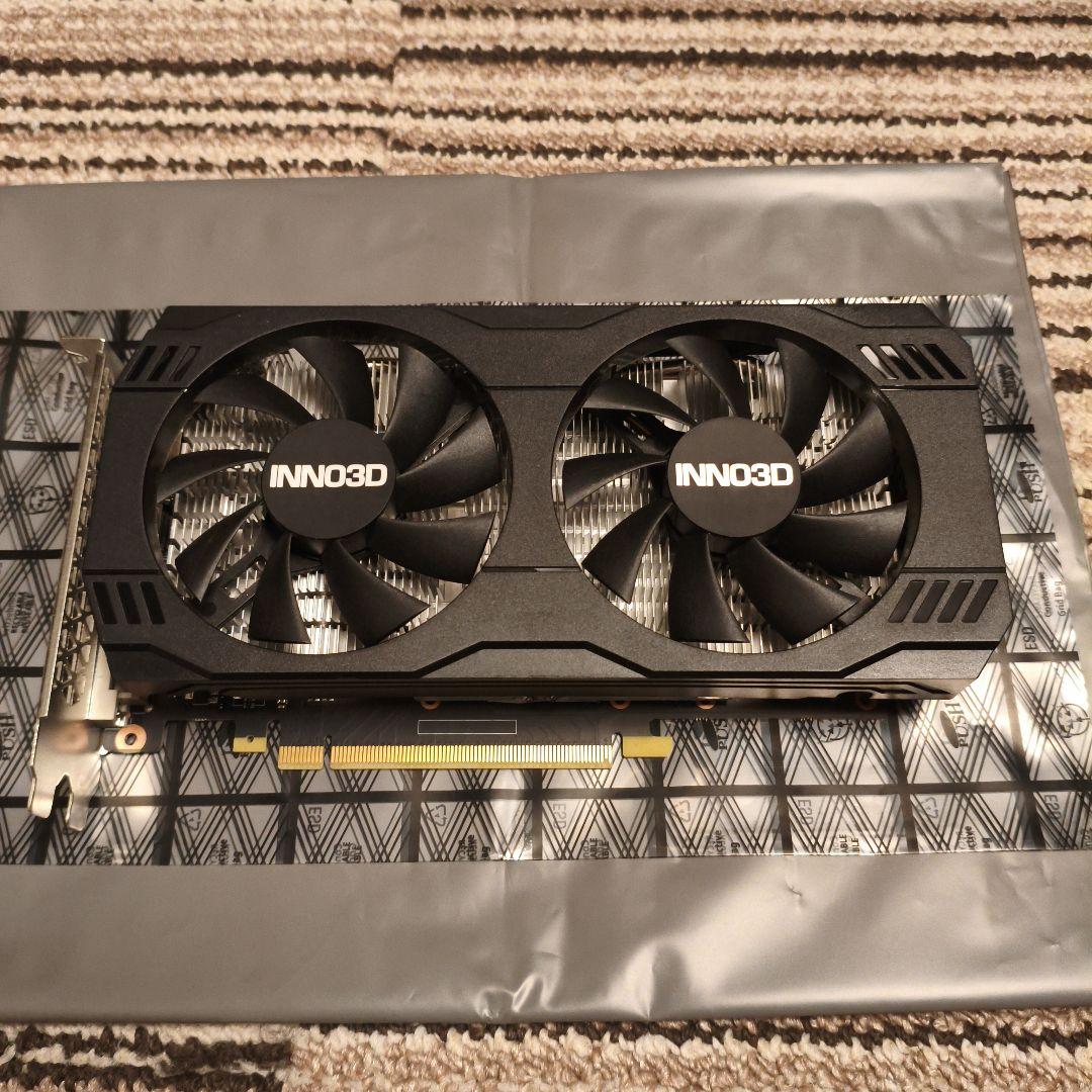 グラフィックボード・グラボ・ビデオカード INNO3D GTX 1660 SUPER Twin X2 6GB GDDR6