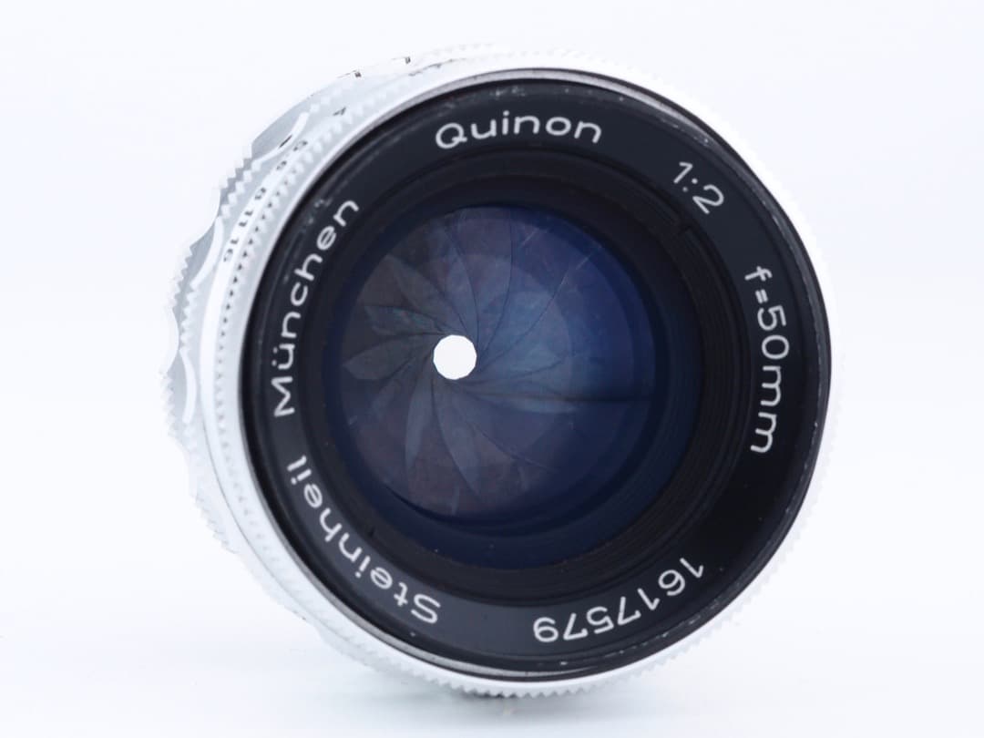 M39 QUINON 50mm f2 Steinheil Munchen キノン
