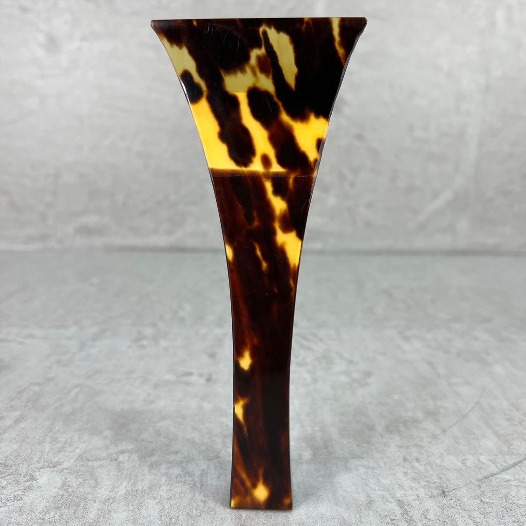 良品　三味線　撥　バチ　鼈甲　べっ甲　天然素材　開き約7.5cm　2本用ケース