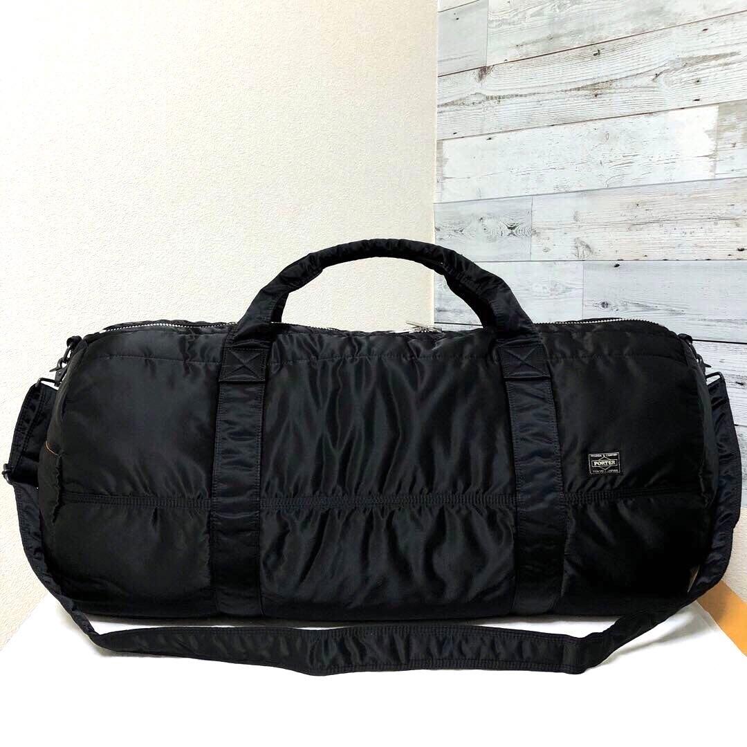 超美品✨廃盤 ポータータンカー ボストンバッグXL 2way 黒 TSAロック