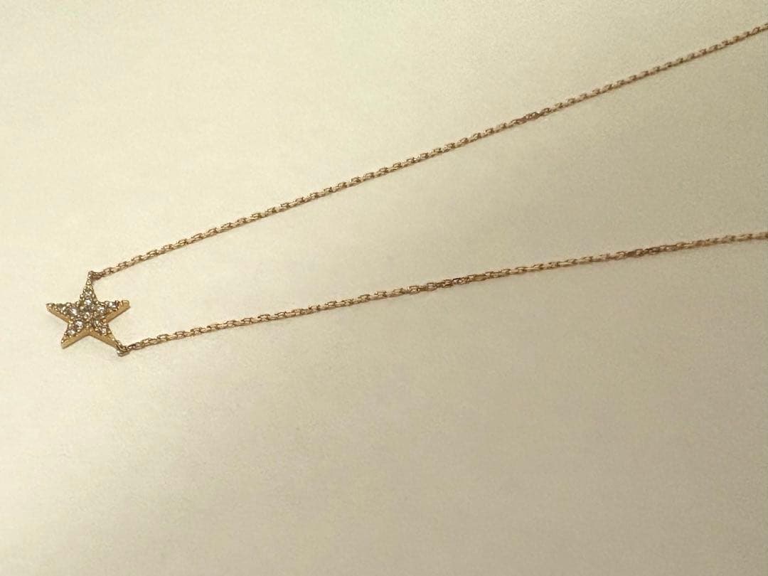 agete スターモチーフ　K18 0.07