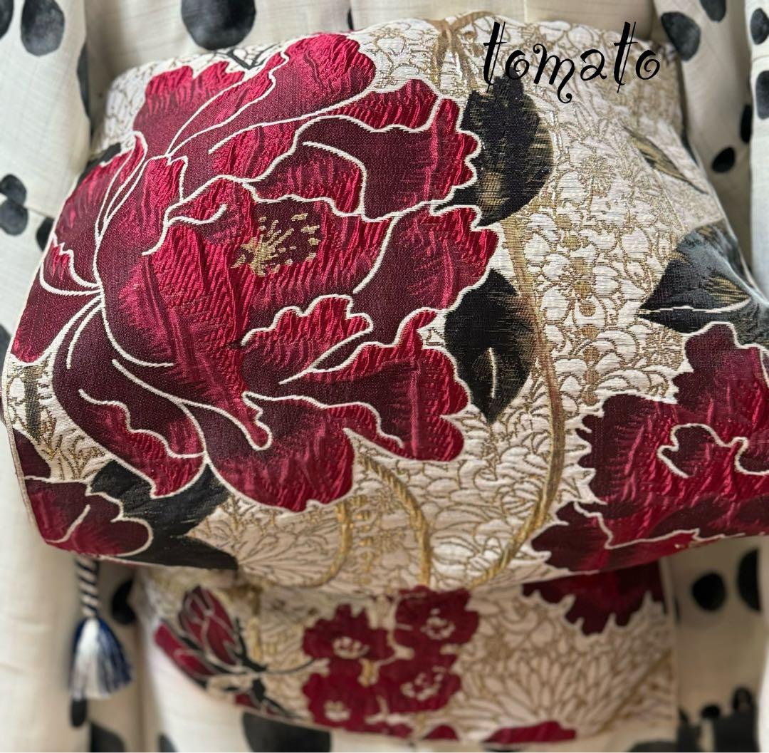 大人兵児帯【シャクヤク紅】【ロイヤル】のセット