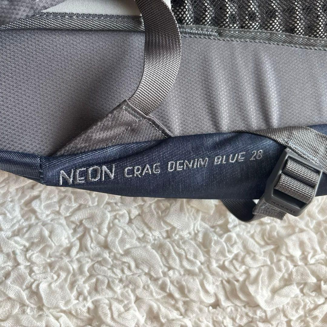 【美品】 MAMMUT リュック Neon Crag Denim Blue 28