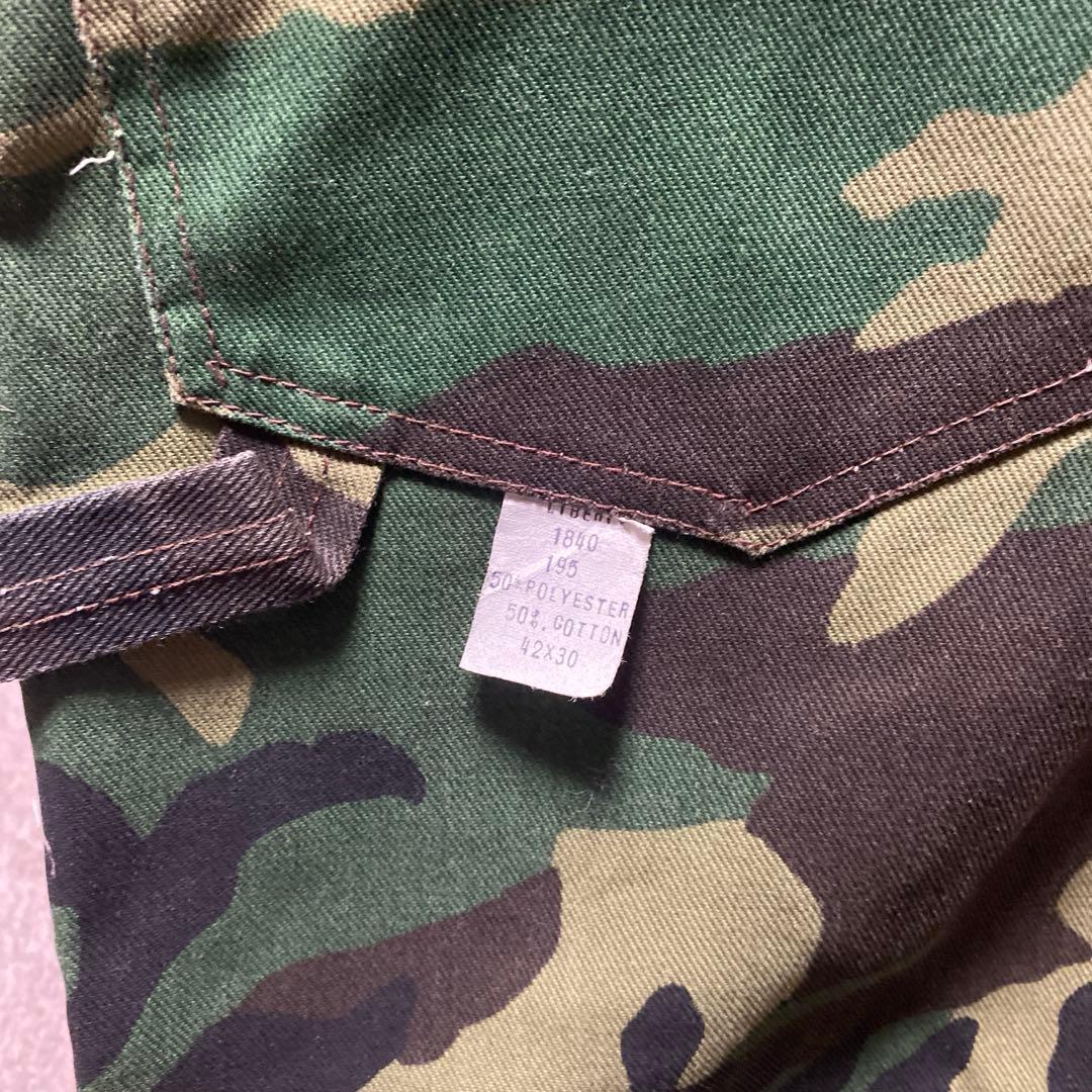 LIBERTY迷彩オーバーオール ダブルニー