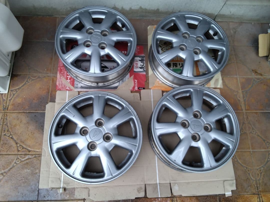 ダイハツ純正・１４/４.５Ｊ・offset＋４５・ノーマル戻し・スタッドレス用