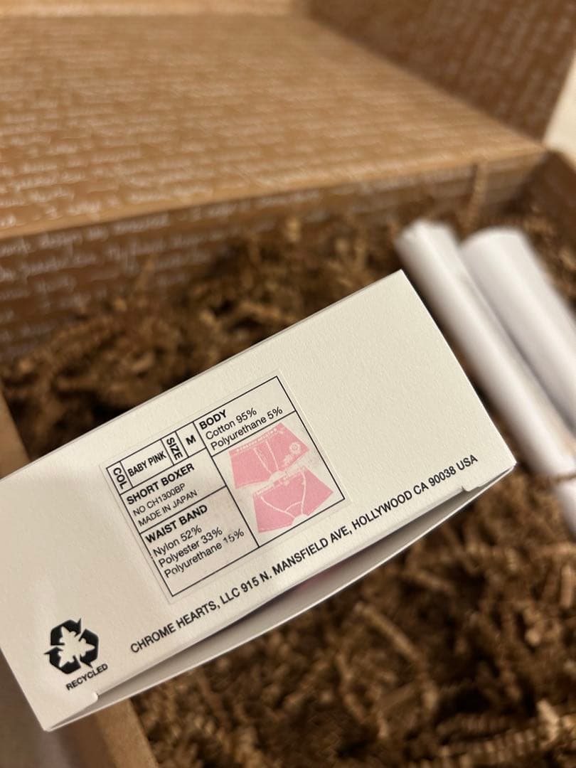 最新作　CHROME HEARTS ピンク ボクサー　パンツ　ブリーフ