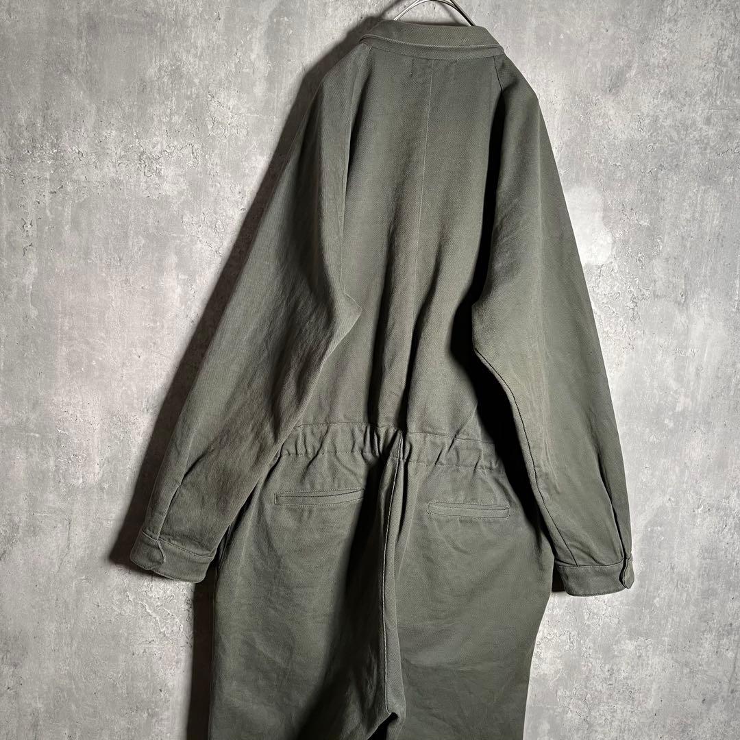 希少⭐️ THAMES MMXX. テムズ つなぎ オールインワン L オリーブ