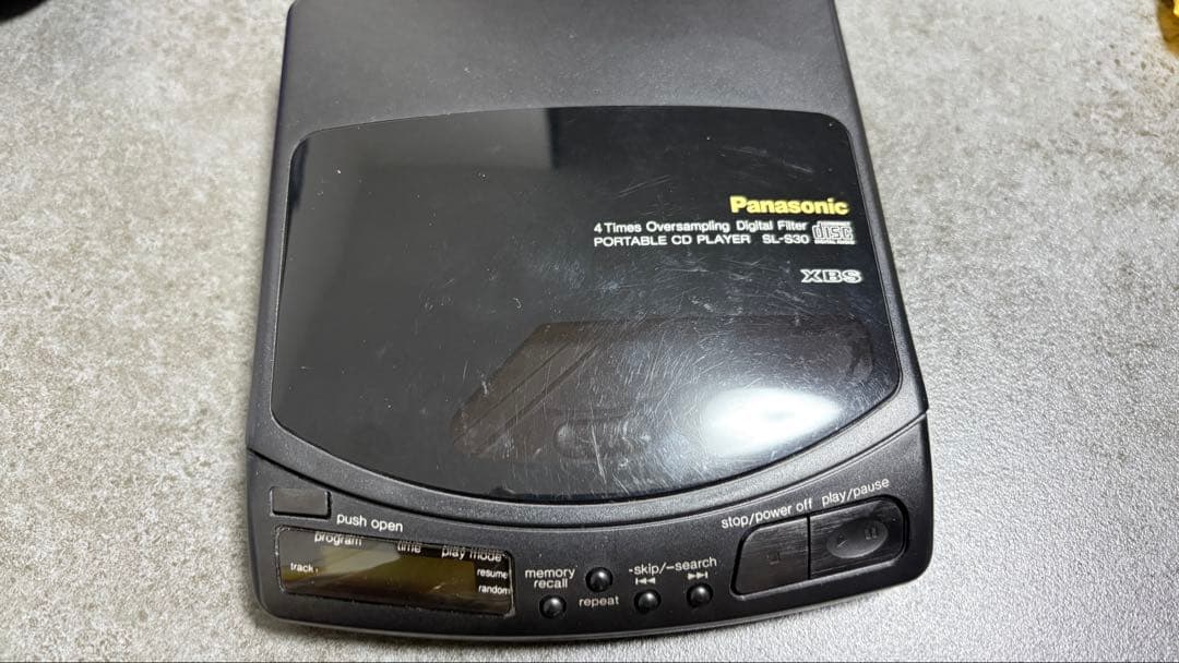 【動作確認済】ポータブルCDプレーヤー　Panasonic SL-S30