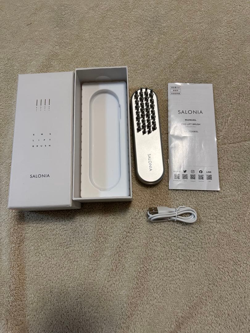 SALONIA 美顔器 USBケーブル付