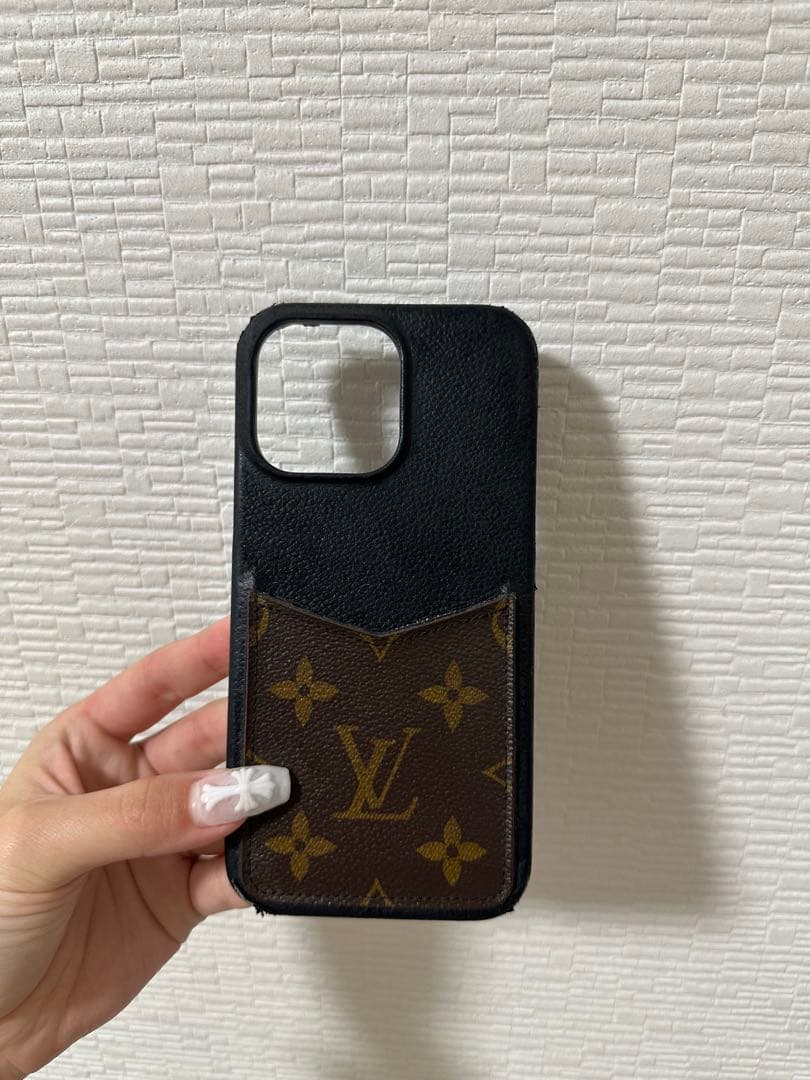 Louis Vuitton iPhone14promax用レザーケース