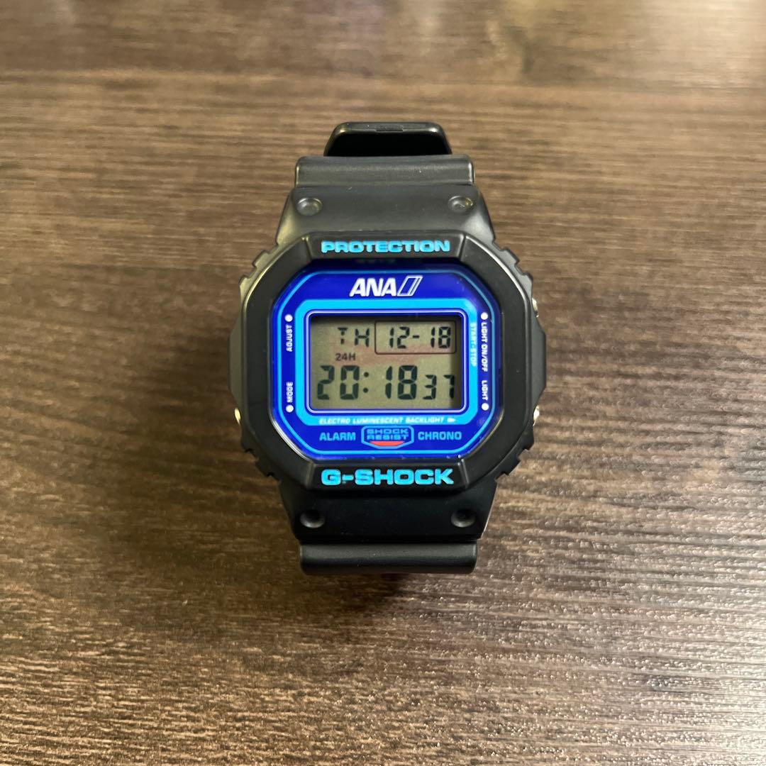 Gショック　ANA限定G-SHOCK ブラック/ブルー
