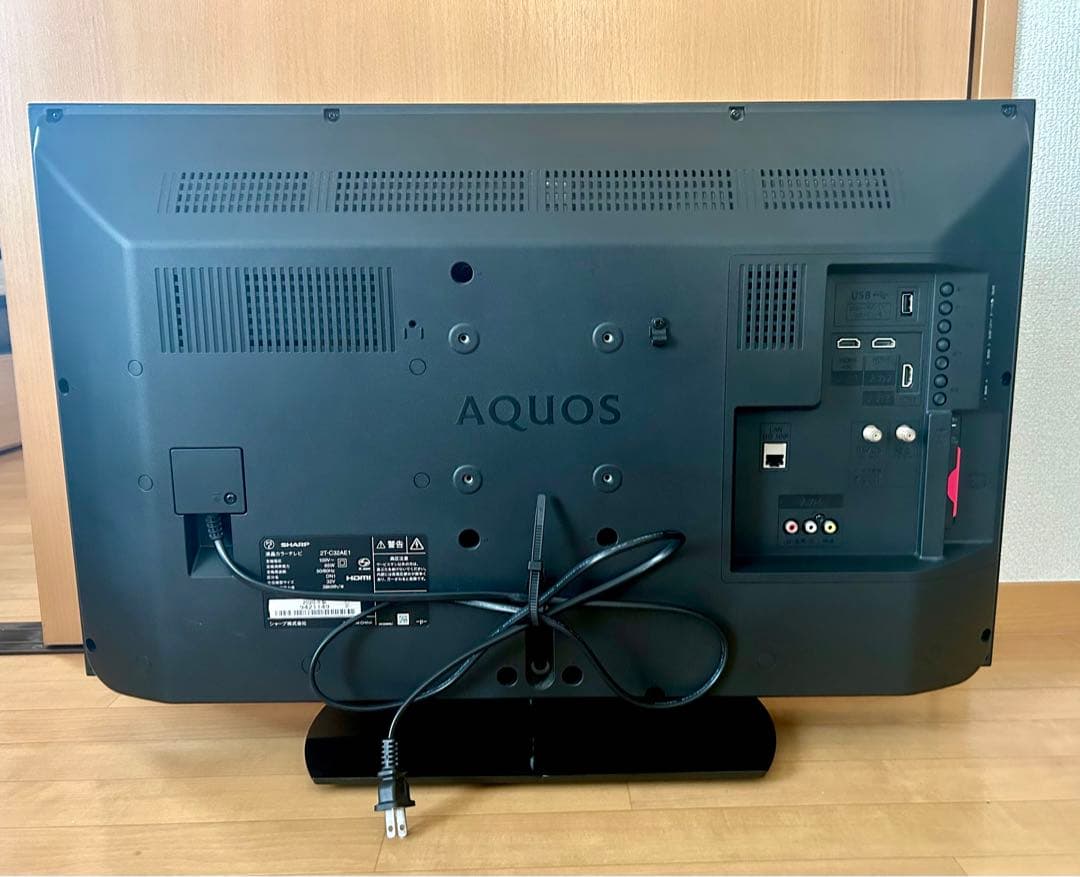 【状態良好】SHARP 32V型 液晶テレビ AQUOS 2T-C32AE1