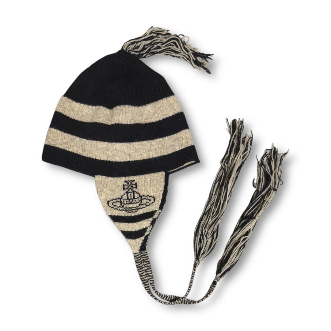 【超希少】正規品 廃盤 美品 初期型 ヴィヴィアン耳当て付きニット帽