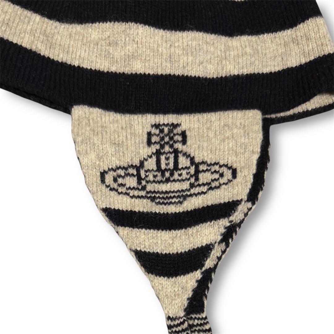 【超希少】正規品 廃盤 美品 初期型 ヴィヴィアン耳当て付きニット帽