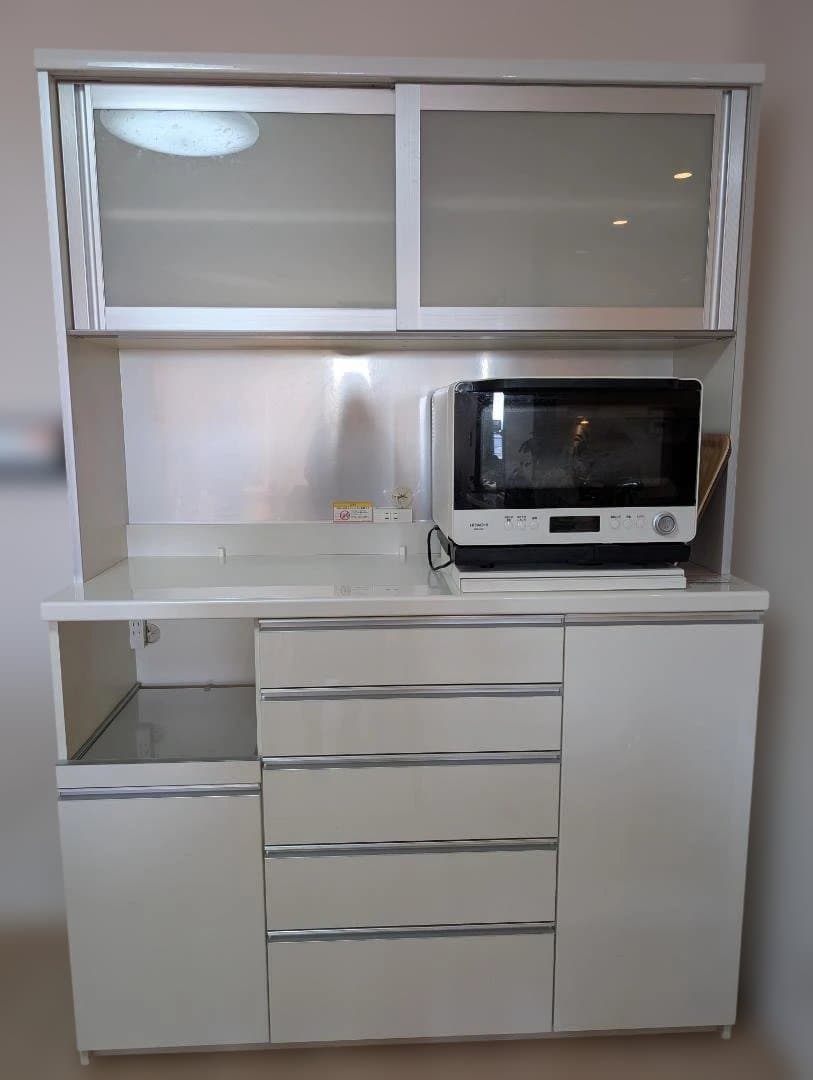 パモウナ　カップボード　食器棚　140