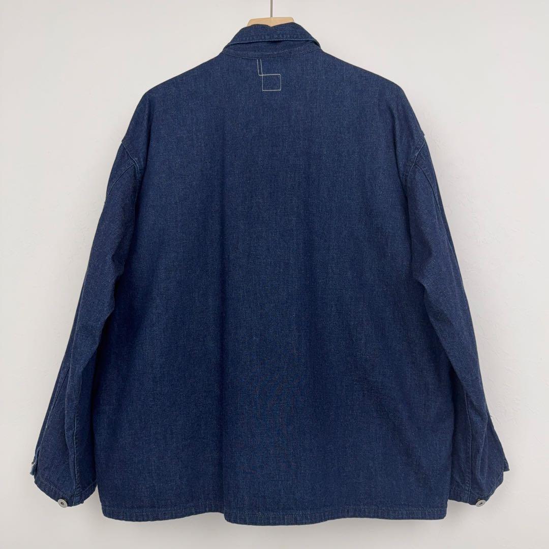 POST OʼALLS 23AW ARMY デニム プルオーバーシャツ ポスト