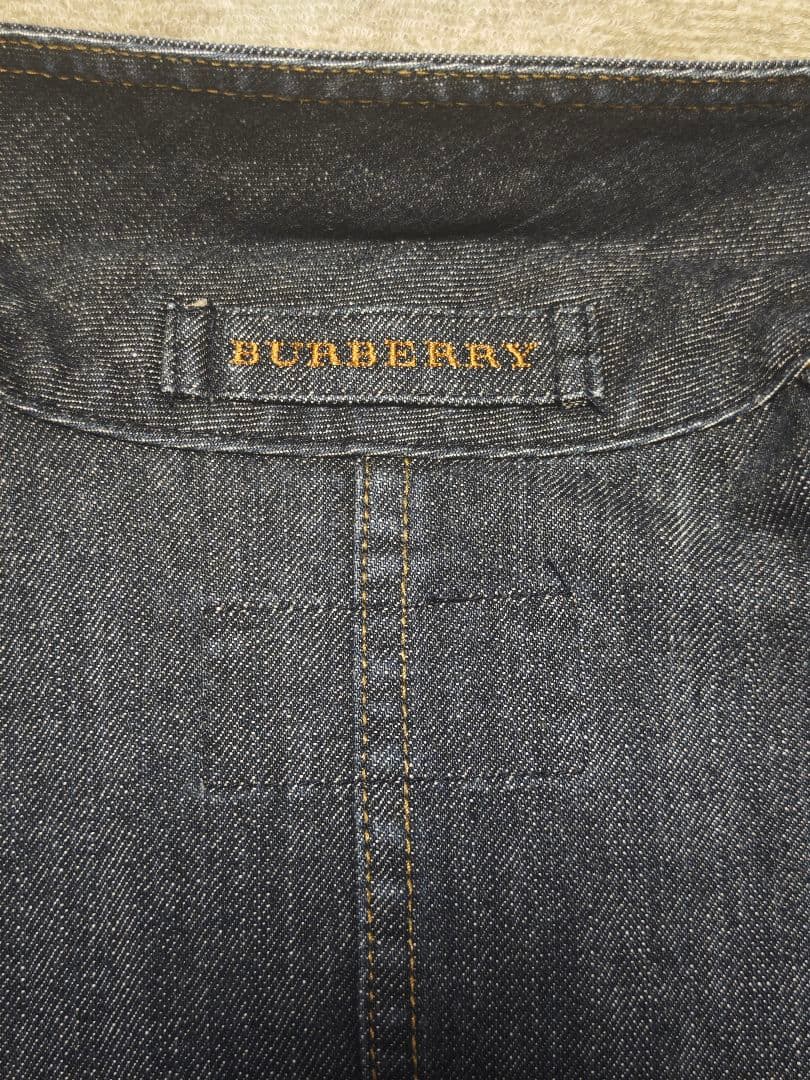 バーバリー デニムジャケット 42サイズ ノバチェック