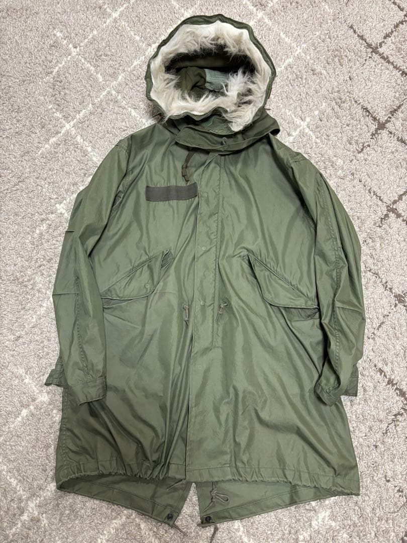 80s USA米軍実物 M-65 フィッシュテールパーカー スモールモッズコート