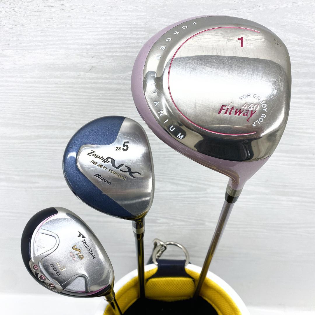 MIZUNO ミズノ マルマン ツアーステージ レディース ゴルフクラブ セット
