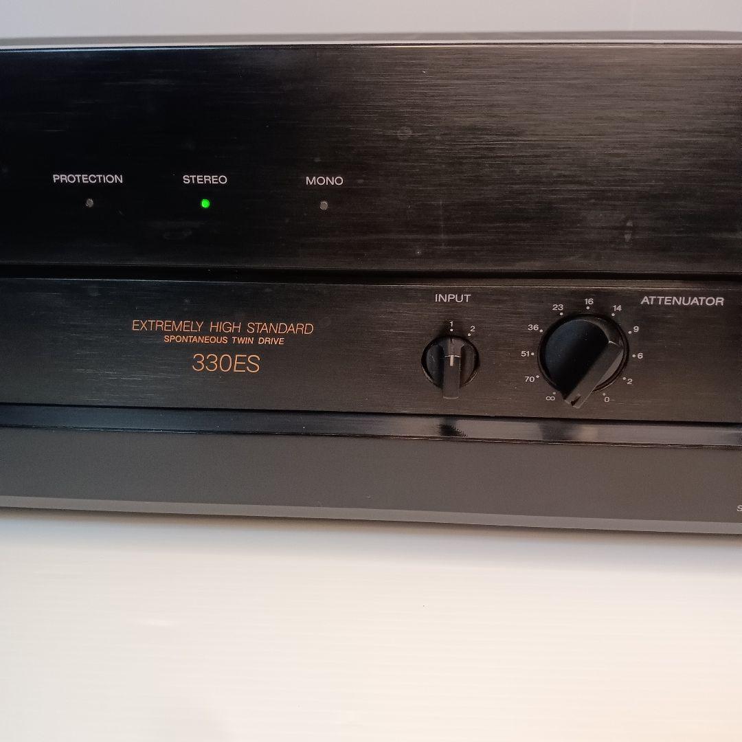 音出し 動作品 SONY TA-N330ES ステレオパワーアンプ ソニー
