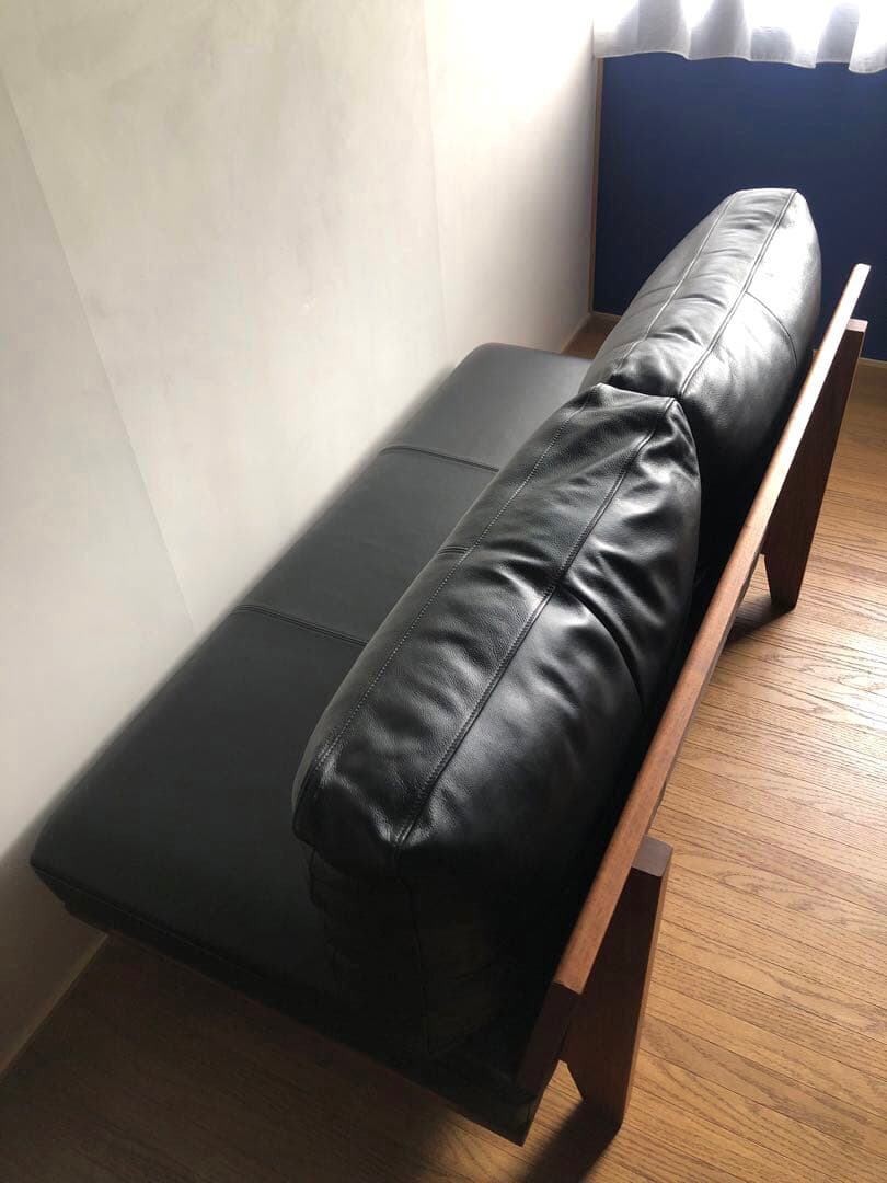 MASTERWAL マスターウォール RITZ SOFA リッツ ソファ 黒革