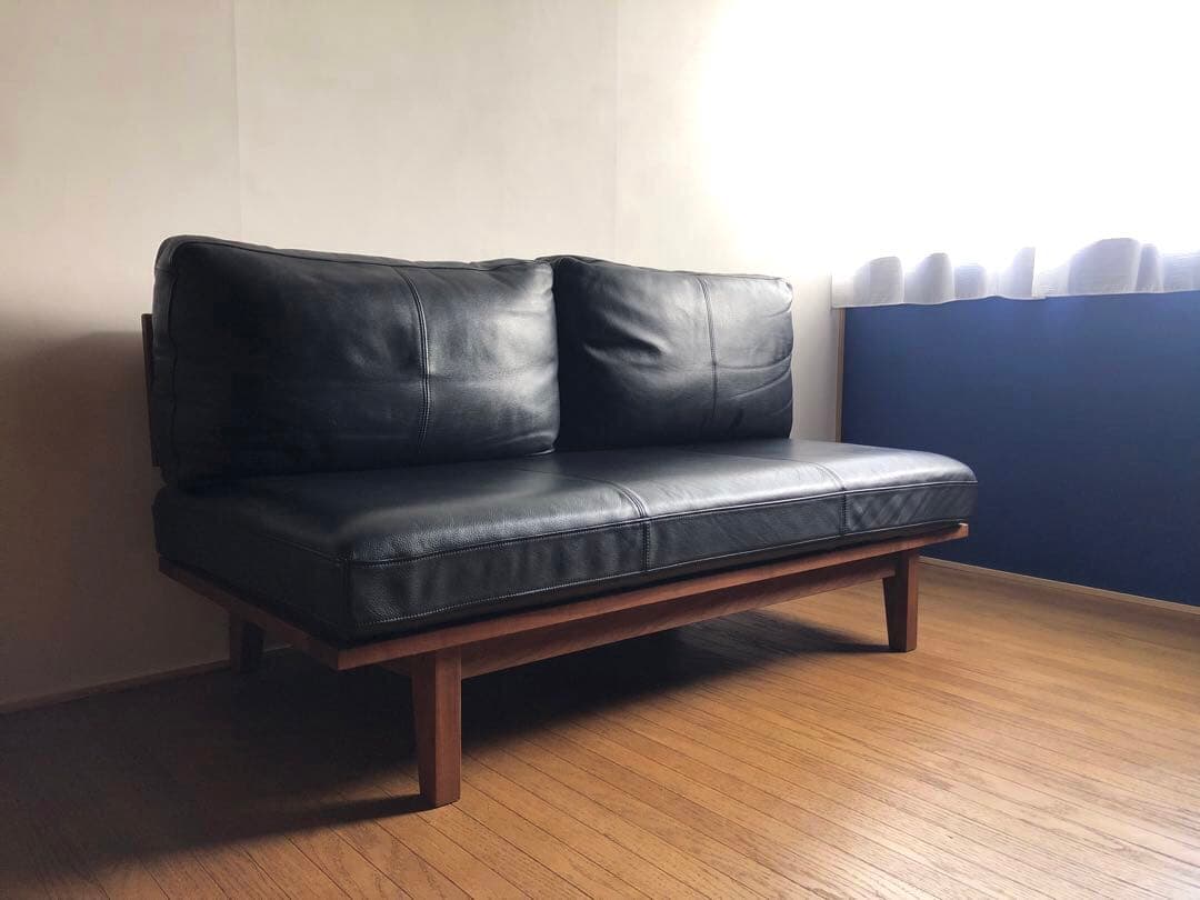 MASTERWAL マスターウォール RITZ SOFA リッツ ソファ 黒革