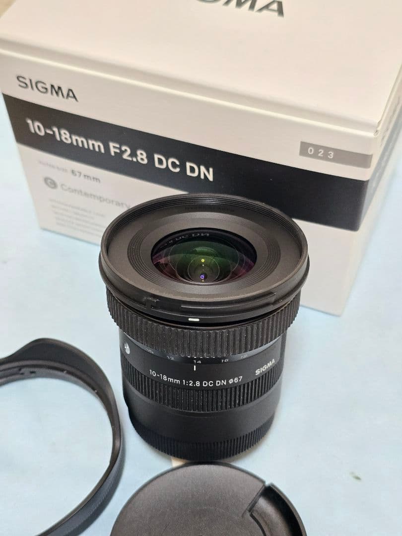 【美品】SIGMA 10-18mm F2.8 SONY APS-C 広角ズーム