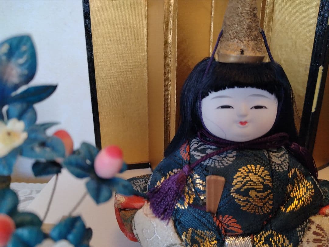木目込みミニ雛人形