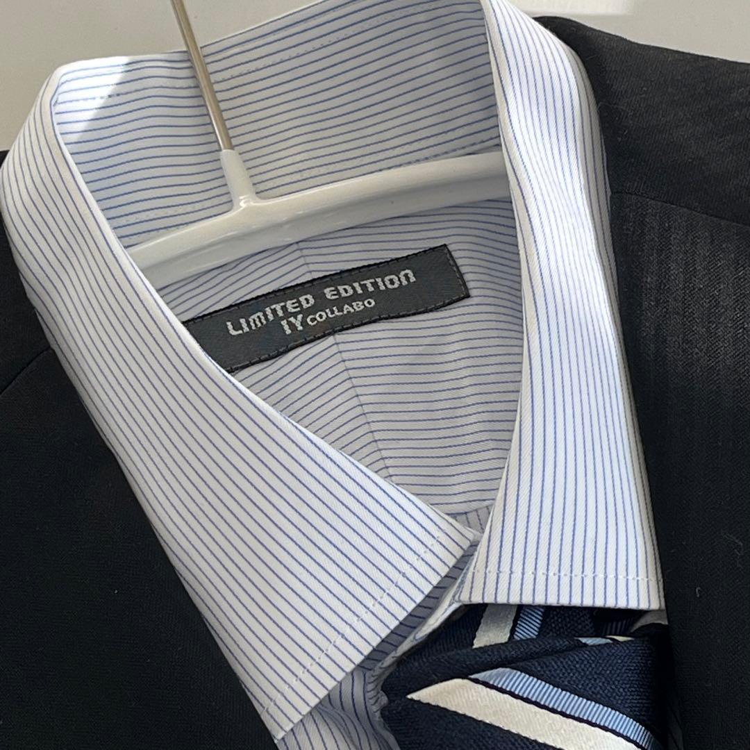 170㎝【シャツ・ネクタイ付き】フォーマル スーツ セット 卒業式 入学式　黒