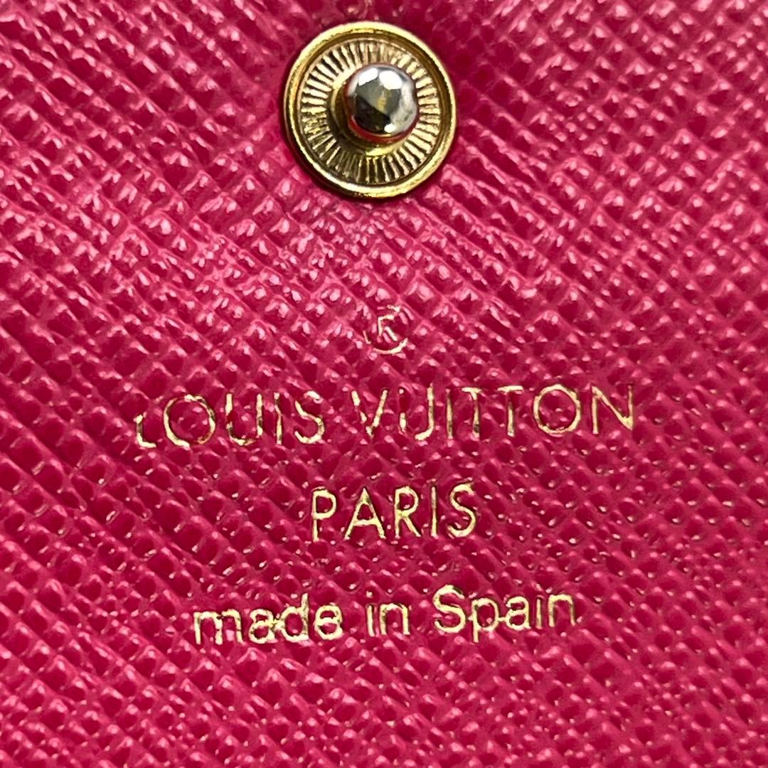 ルイヴィトン モノグラム ポルトフォイユ エミリー ホットピンクM41943