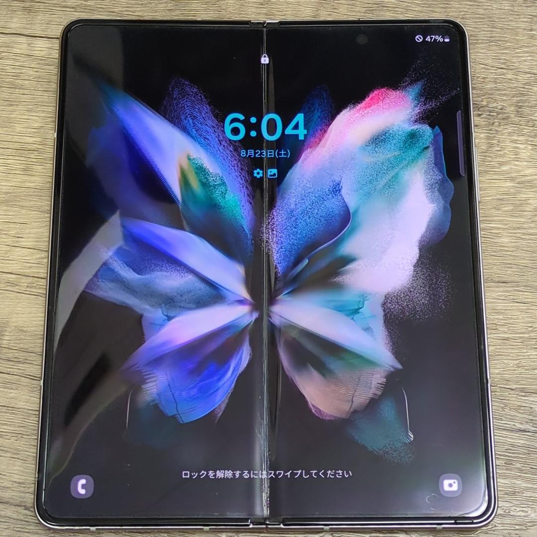 【ジャンク品】 Galaxy Z Fold 3 5G 512GB 海外版