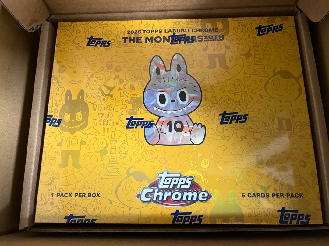 TOPPS LABUBU 10th Anniversary 2Box ラブブ