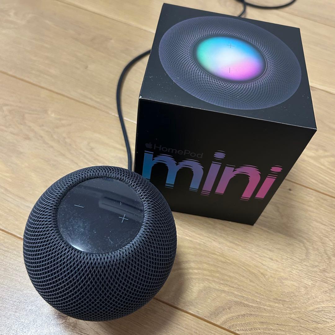 【crock】2台 Apple Pod mini ブラック