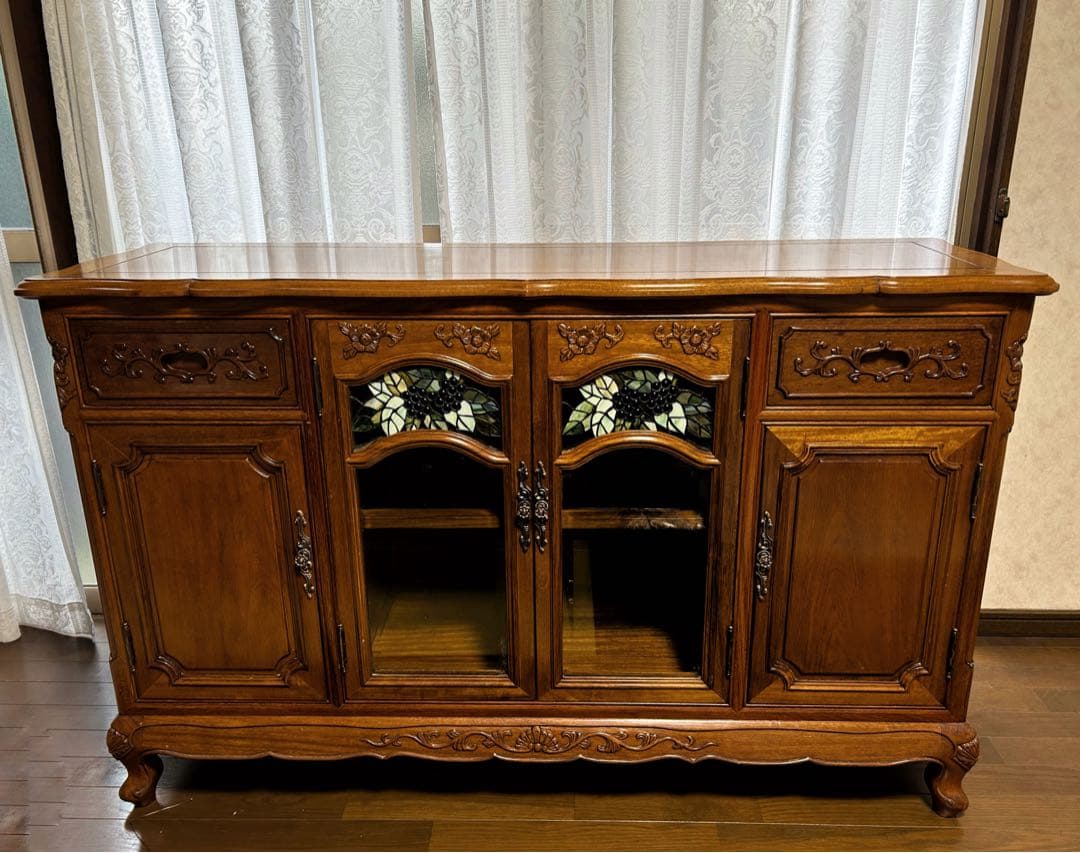 クラシック木製キャビネット