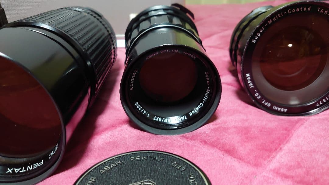 ペンタックス６７ 　レンズ３本その他セット