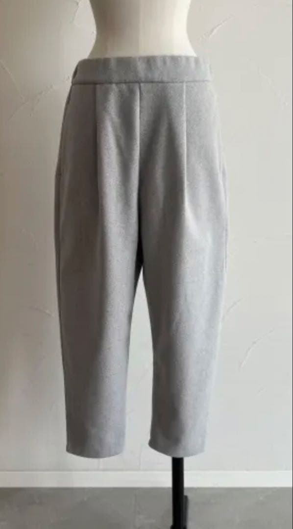 新品★JULY NINE★ふわもちパンツ⭐︎グレー⭐︎38