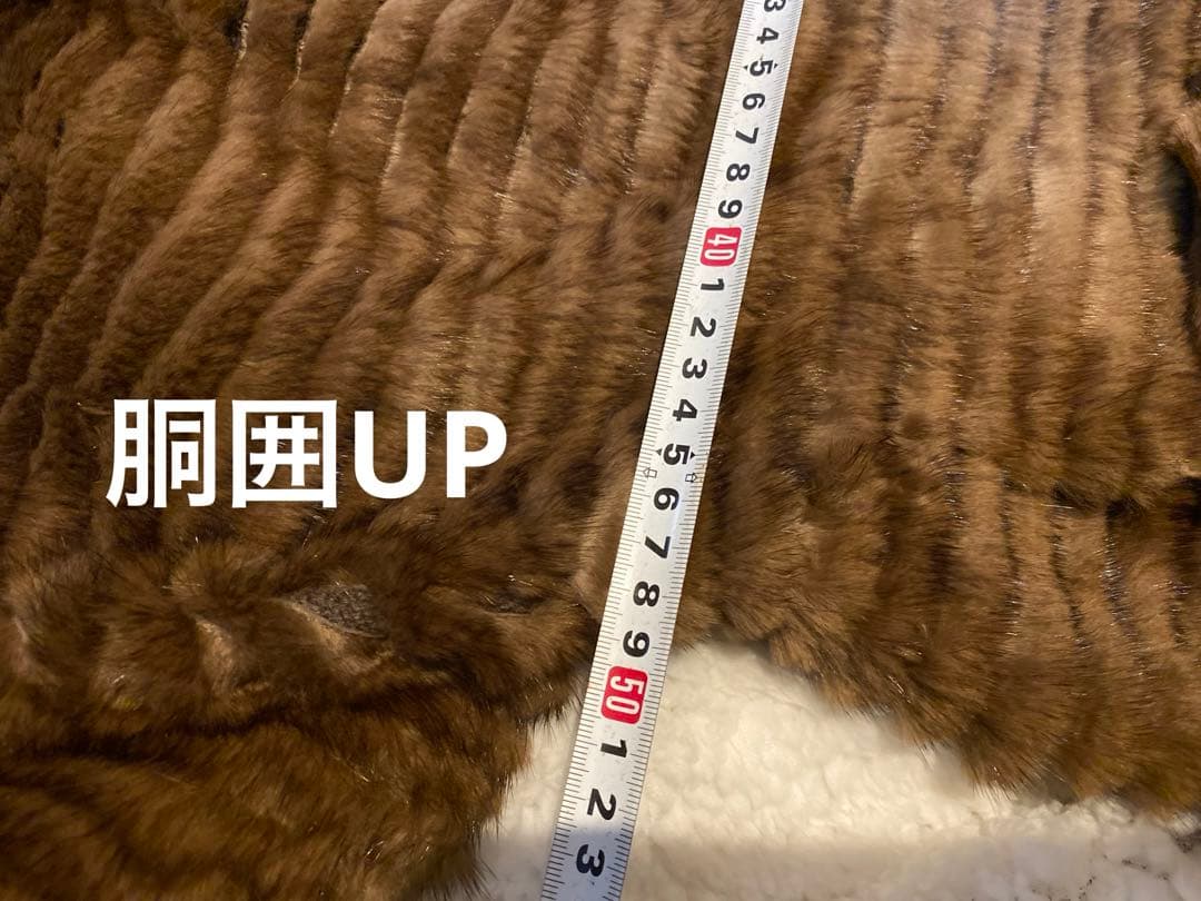 KB. fur 軽量 ミンク カシミア 高級 カーディガン ファー コート