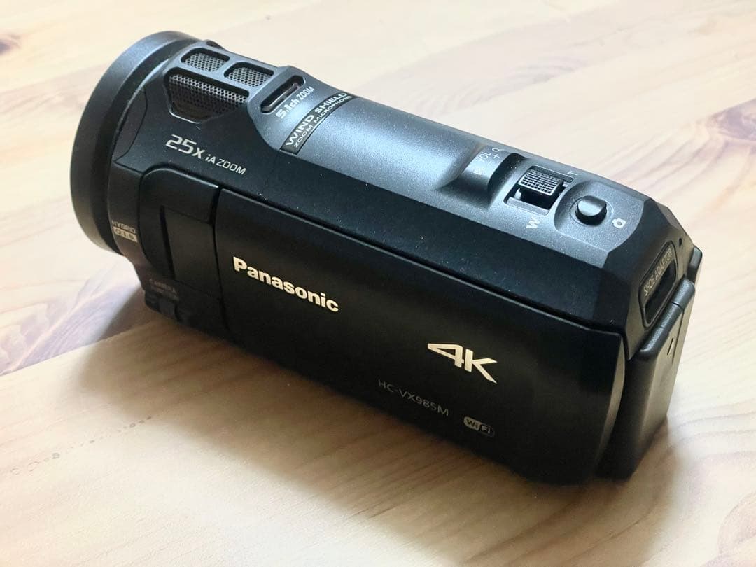 Panasonic HC-VX985M ビデオカメラ　手ブレ補正　動作品