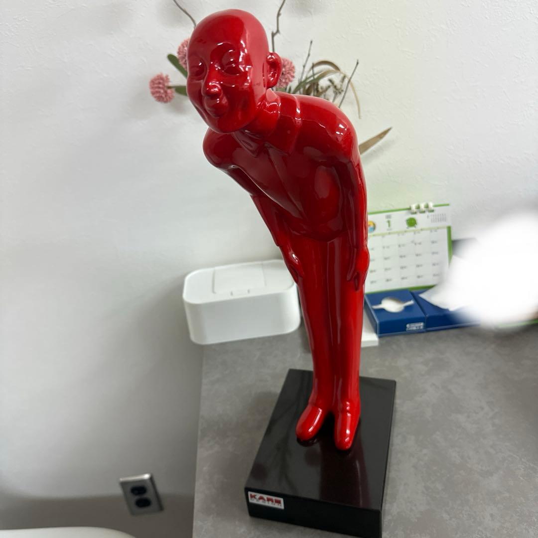 ア*ト様 KARE ウェルカムゲスト レッド スモール フィギュア 46cm
